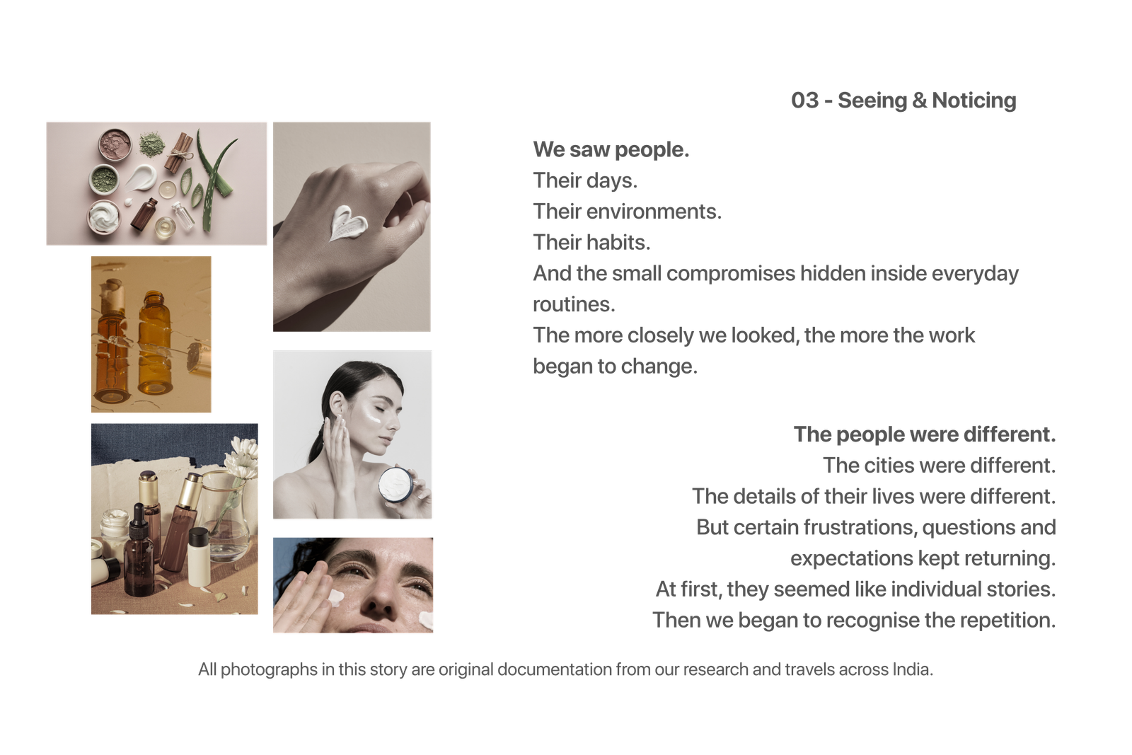 Age Essential product routine exploration